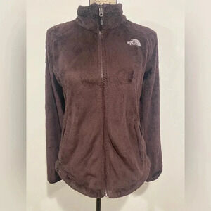 The North Face Osito Silken Raschel Fleece Jacket Dark Purple Size Medium